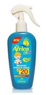 Africa kids Молочко солнцезащитное