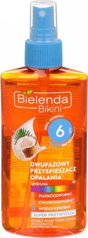 Bielenda Спрей ускоритель загара 2-х фазный