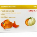 Биафишенол Рыбий жир с маслом тыквы, календулы и зародышей пшеницы