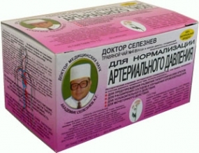 Доктор Селезнев Чай для нормализации артериального давления