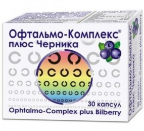 Офтальмо-Комплекс Плюс Черника