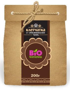 Клетчатка с семенами чиа