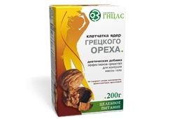 Клетчатка ядер грецкого ореха