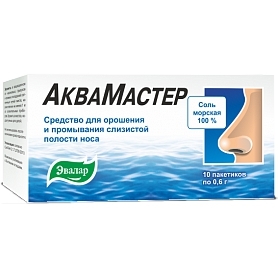 АкваМастер Эвалар морская соль