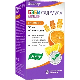 Бэби Формула мишки Витамин С