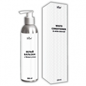 Enjee Белый бальзам с углем