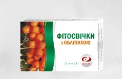 Фитосвечи с облепихой