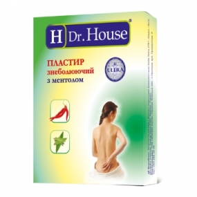 Пластырь H Dr. House обезболивающий
