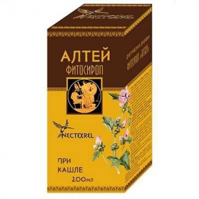 Фитосироп Алтей