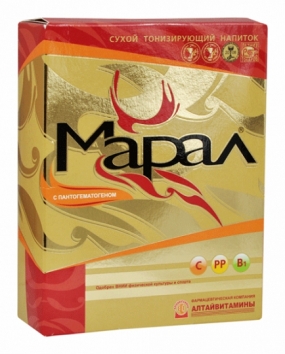 Марал с пантогематогеном