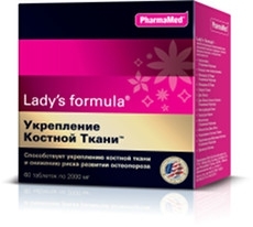 Lady's formula Укрепление костной ткани