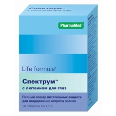 Life formula Спектрум с лютеином для глаз