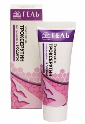 Троксерутин с бадягой