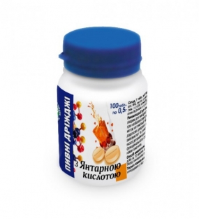 Пивные дрожжи с янтарной кислотой