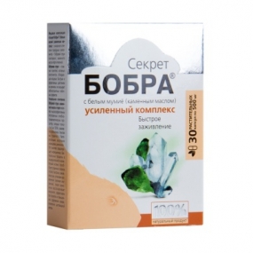 Секрет бобра с белым мумие